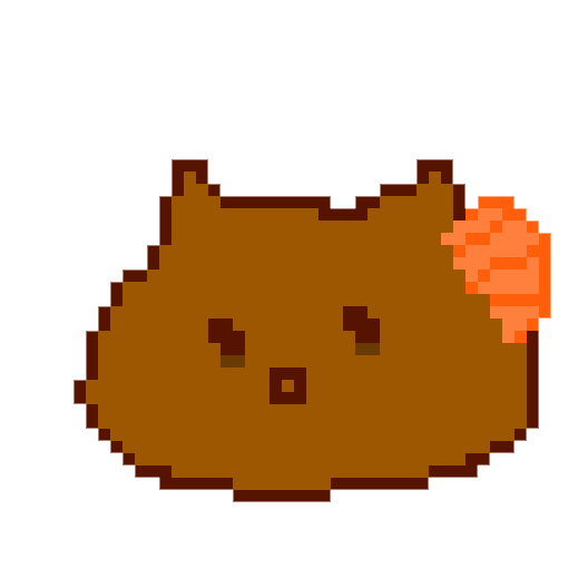 chocolate catblob